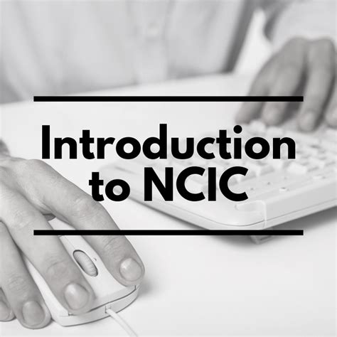 An entry inti the <b>NCIC</b> wanted person should be made immediately. . A query sent to the ncic article file will search which of the ncic files